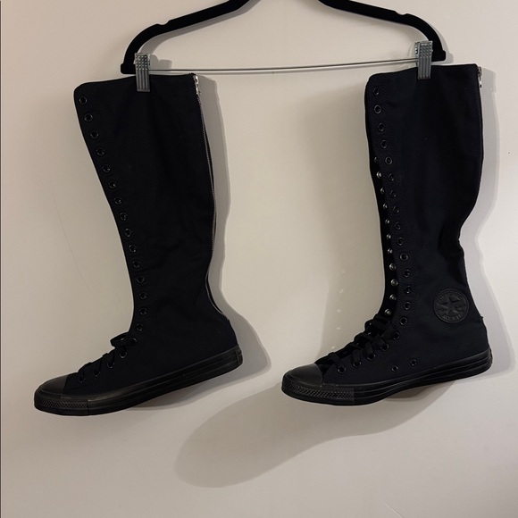 Converse Chuck Taylor All Stars Black High Lace-Up Sneaker NWOT Sz W 12.5 M 10.5 - Picture 12 of 14